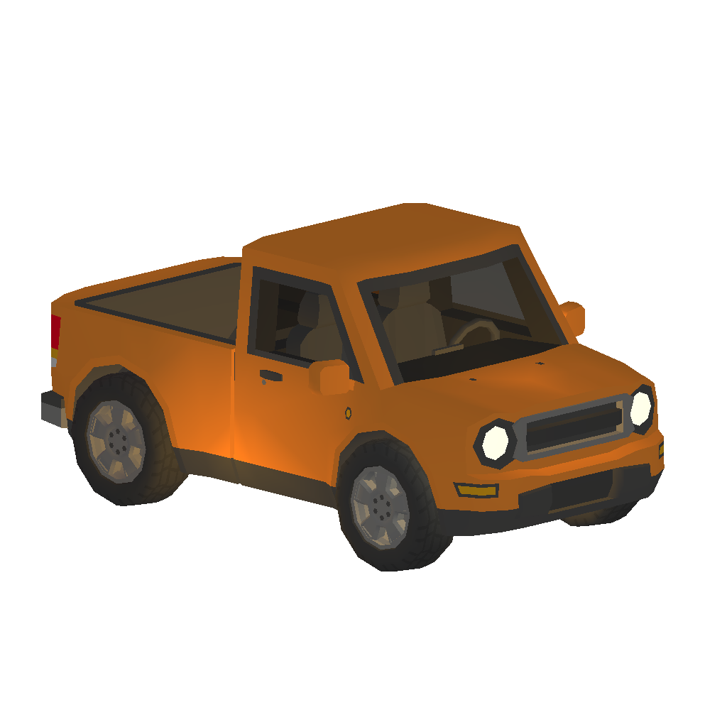 Orange VVL Truck