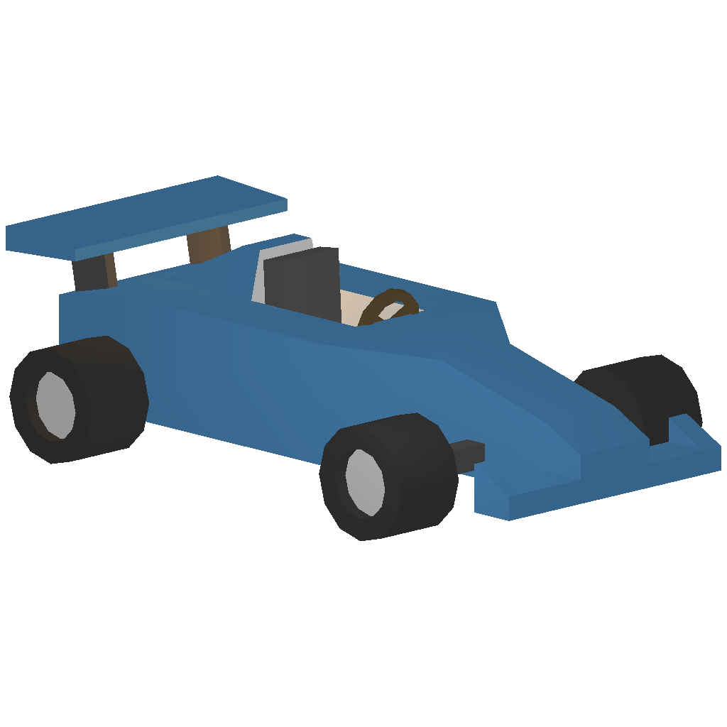 Blue Racecar