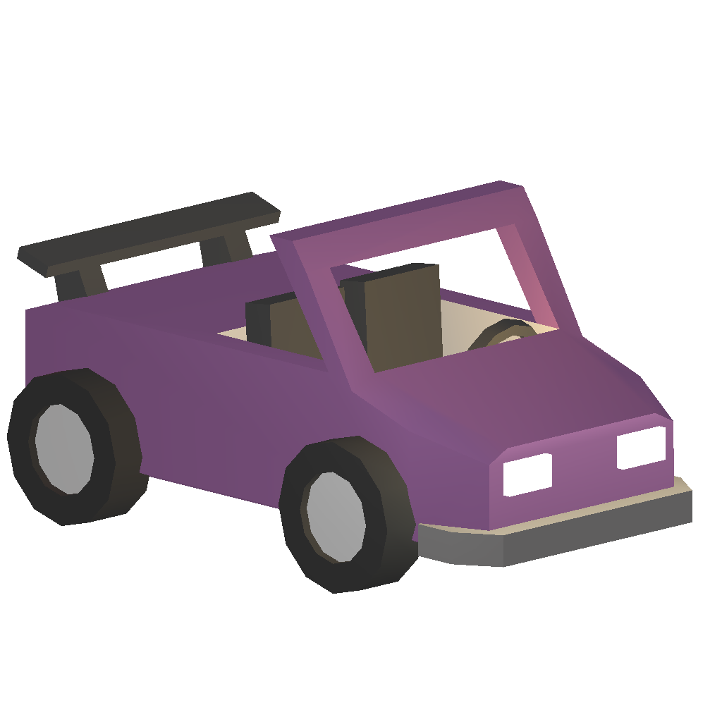 <strong>Purple Sportscar</strong>