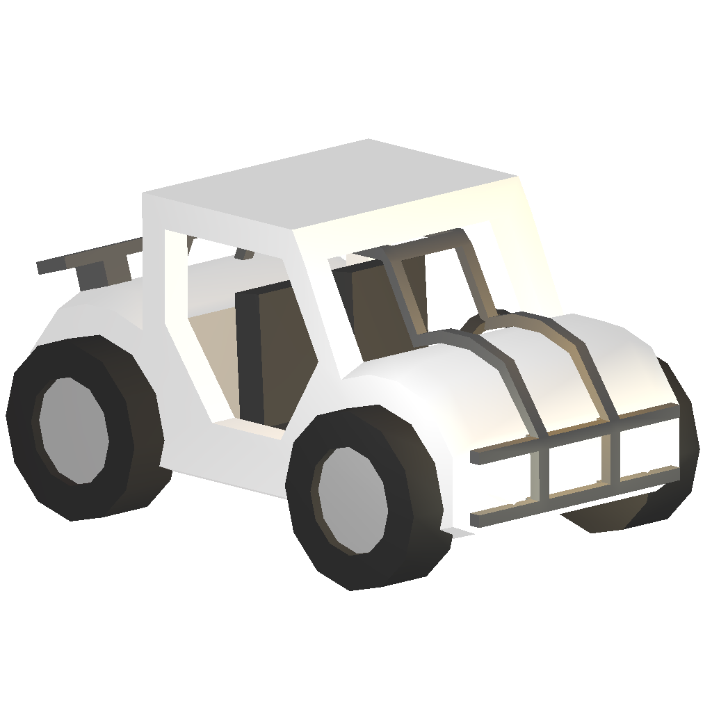 White Dune Buggy